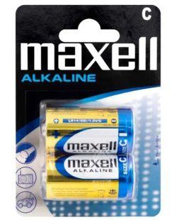 Батарейки Maxell Alkaline LR14, C (2/24) BL