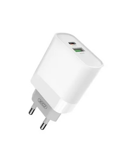 МЗП XO L64 (1xUSB QC3.0, 1xType-C PD, 18W) white
