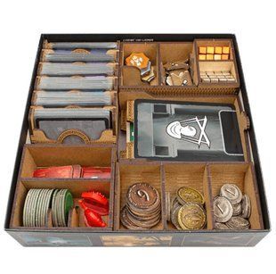 Органайзер ХДФ 7 Wonders Duel + Agora + Pantheon (7 Чудес Дуель + Пантеон + Агора)