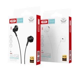 Гарнітура з мікрофоном вкладиші XO EP39 (black)
