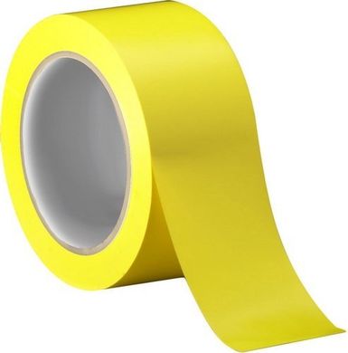 Скотч кольоровий (жовтий) 100м.