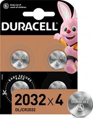 Батарейки літієві Duracell CR2032, 3V (4/24) BL