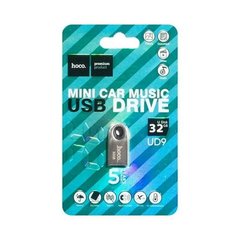 Накопичувач HOCO USB Insightful Smart Mini Car UD9 32GB, silver