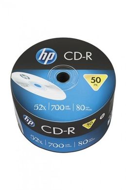 Диски HP CD-R 700 MB 52x Bulk/50