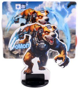 Промонабір тайлів. Володар Токіо Громопес (Повелитель Токио Пес патрон/King of Tokyo National)