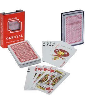 Гральні карти пластикові OkRoyal (54 карт) (1/12)