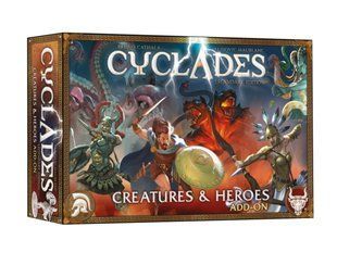 Кіклади. Легендарне видання - Монстри і герої (Cyclades: Creatures & Heroes)