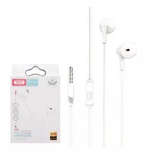 Гарнітура з мікрофоном вкладиші XO EP39 (white)