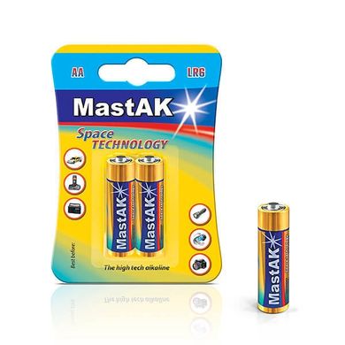 Батарейки MastAK Alkaline LR6, AA (6/48) BL