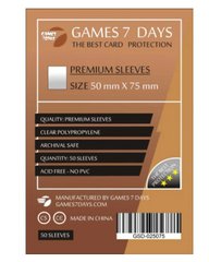 Протектори 50*75 Games 7 Days Premium (50шт.)