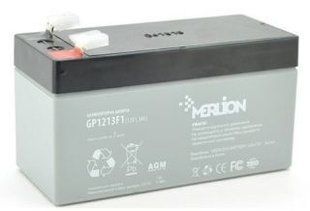 Акумулятор Merlion AGM GP1213F1 (12V, 1.3Ah) (97*44*50/55) (06005)