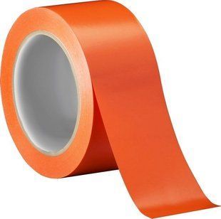 Скотч кольоровий (помаранчевий) 100м.
