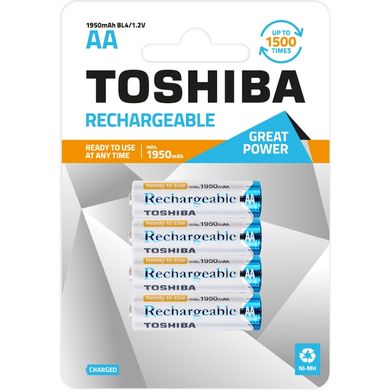 Акумулятор Toshiba R06, AA (1950mAh) Ni-MH (4/40)
