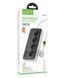 Мережевий фільтр-подовжувач HOCO AC22 Sunlight 4-bit (PD30W/1C3A) desktop socket (EU/GER) 1.5m Black 10011978 фото 1