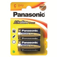 Батарейки Panasonic Alkaline Power LR14, C (2/24) BL