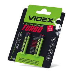 Батарейки Videx Turbo LR03, AAA (4/40/360) BL