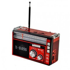 Радіоприймач RX-381, MP3/FM/MicroSD/USB, вбудований акумулятор