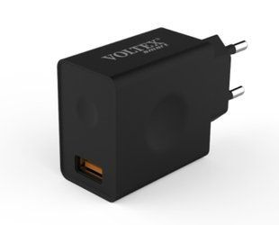 МЗП Voltex VLF-700, (1xUSB, 5V-2.4A, 9V-2A), black