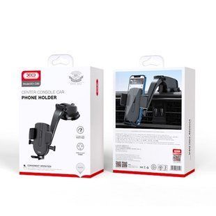 Автотримач XO C89 Car suction cup holder Black