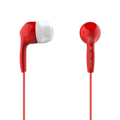 Навушники вакуумні S-Music Start CX-115 red