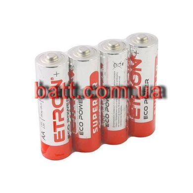 Батарейки Etron Eco Power Alkaline LR6, AA (4/40)
