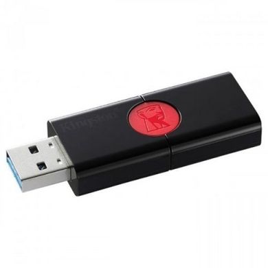 Накопичувач Kingston DataTraveler 106 16GB USB 3.1 Black/Red (DT106/16GB)