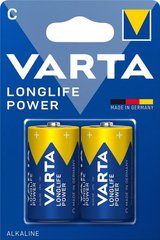 Батарейки Varta High Energy/Long Life Power LR14, C (2/24) BL