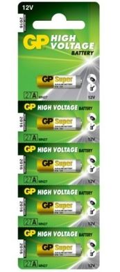 Батарейки GP 27A Alkaline A27, MN27, EL812, 12V