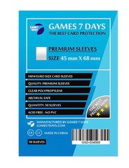 Протектори 45*68 Games 7 Days Premium 90 микрон (50шт.)