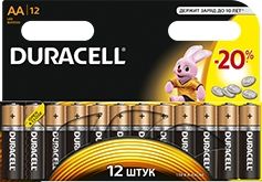 Батарейки Duracell LR6, AA (8*/144) BL