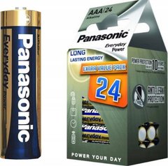 Батарейки Panasonic Everyday Power LR03, AAA (24)