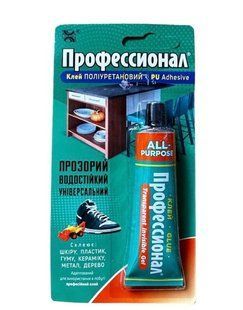 Клей "Професіонал" (Поліуретановий) туба 35мл. 1/40