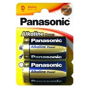 Батарейки Panasonic Alkaline Power LR20, D (2/24) BL