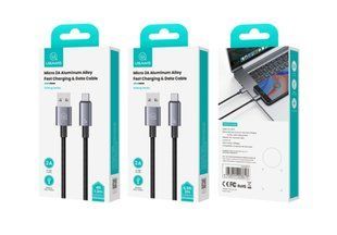 Кабель microUSB Usams US-SJ670 2A, 2m., Tarnish