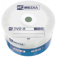 Диски MyMedia DVD-R 4,7 GB 16x Matt Silver Bulk/50