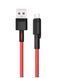 Кабель microUSB XO NB-Q166, 5A, 1m., red