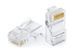 Конектор RJ45 8p8c Connector (100pcs/bag), 23-24 AWG (0,57-0,50 мм), Кат. 6 (14373)