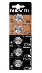 Батарейки літієві Duracell CR2016, 3V (5/20) BL