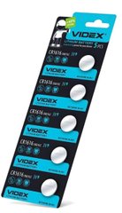 Батарейки літієві Videx CR 1616 / 5 BL