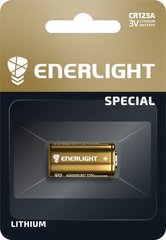 Батарейки Enerlight Lithium CR123A, 3V (1/10) BL