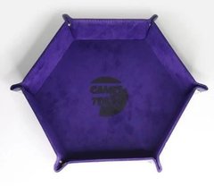 Лоток для кубиків - Hexagon dice tray (dark purple)