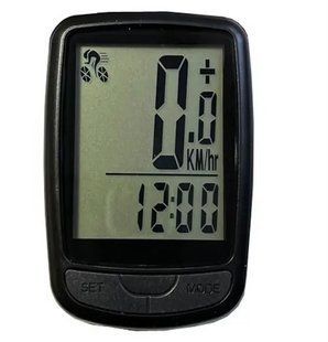 Велокомп'ютер YD100-A, бездротовий, підсвітка дисплею, waterproof, 18 функций