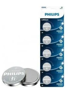 Батарейки літієві Philips CR 2032/5 BL