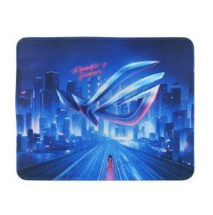 Килимок для миші 210x250mm. Asus Rog синій з боковою прошивкою (11534)