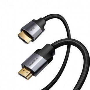 Кабель Baseus HDMI-HDMI Enjoyment Series for 4K, 3m., black