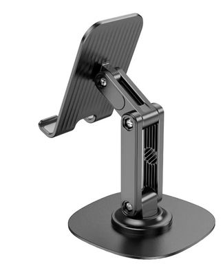 Тримач на стіл для телефону HOCO HD6 Winner dual-axis rotating desktop stand (4.5-7") black