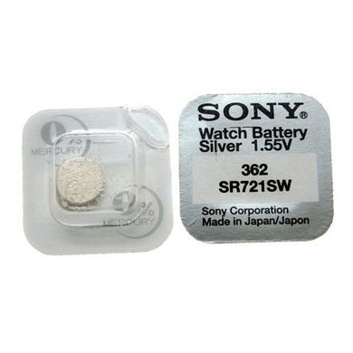 Батарейки для годинників Sony SR721SW (362)
