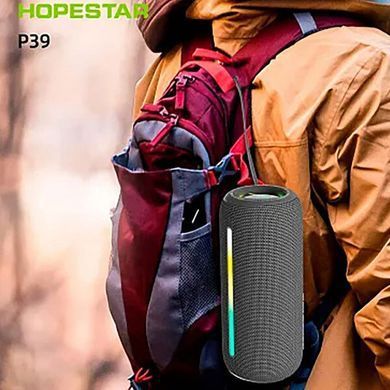 Колонка Bluetooth Hopestar P39 LED, Strong Power (колір асорті)