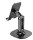 Тримач на стіл для телефону HOCO HD6 Winner dual-axis rotating desktop stand (4.5-7") black 10010542 фото 2