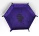 Лоток для кубиків - Hexagon dice tray (dark purple) 99999229 фото 1